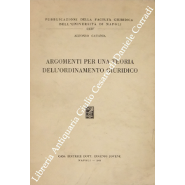 Argomenti per una teoria dell'ordinamento giuridico