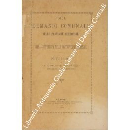 Del demanio comunale nelle provincie meridionali Del demanio comunale nelle provincie meridionali