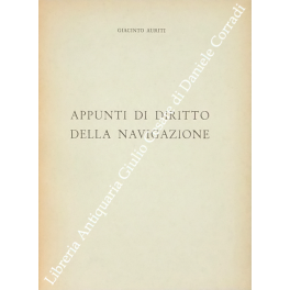 Appunti di diritto della navigazione