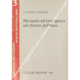 Necessità ed emergenza nel diritto pubblico