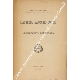 L'assegno bancario chiuso nella legislazione comparata