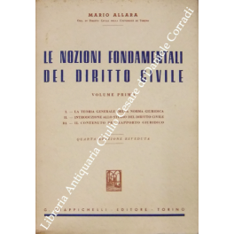 Le nozioni fondamentali del diritto civile Le nozioni fondamentali del diritto civile