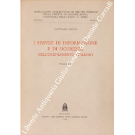 I servizi di informazione e di sicurezza nell'ordinamento italiano