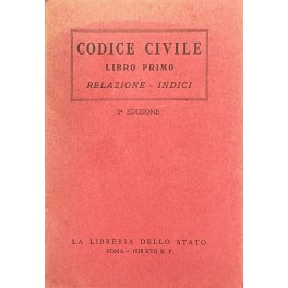 Codice civile. Libro primo Codice civile. Libro primo