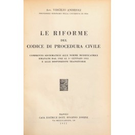 Le riforme del codice di procedura civile