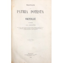 Trattato della patria potestà
