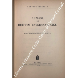 Nozioni di diritto internazionale