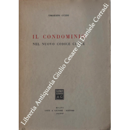 Il condominio nel nuovo codice civile