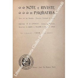 Note e riviste di psichiatria