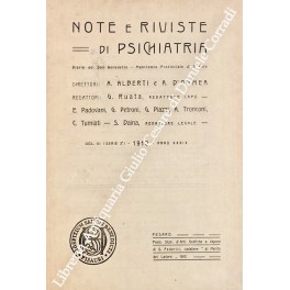 Note e riviste di psichiatria Note e riviste di psichiatria