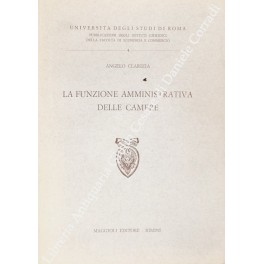 La funzione amministrativa delle camere