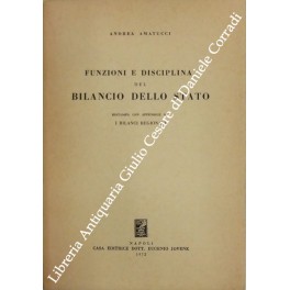 Funzioni e disciplina del bilancio dello Stato