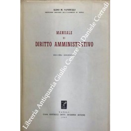 Manuale di diritto amministrativo