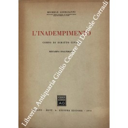 L'inadempimento. Corso di diritto civile