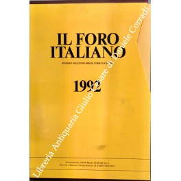 Il Foro Italiano. Annata 1992 Il Foro Italiano. Annata 1992