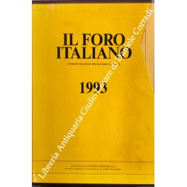 Il Foro Italiano. Annata 1993 Il Foro Italiano. Annata 1993