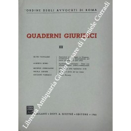 Quaderni Giuridici III