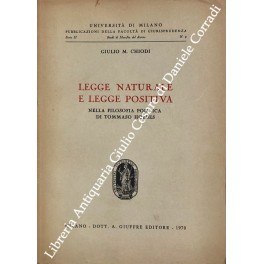 Legge naturale e legge positiva