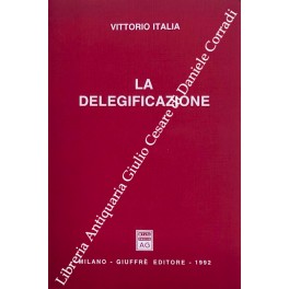 La delegificazione