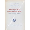 Scienza dello stato e filosofia politica in Hegel