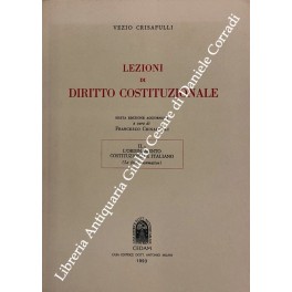 Lezioni di diritto costituzionale Lezioni di diritto costituzionale