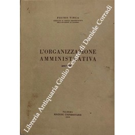 L'organizzazione amministrativa