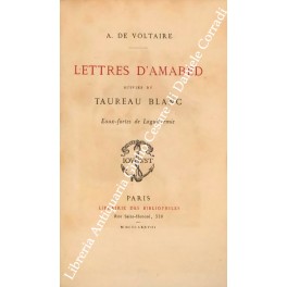 Lettres d'Amabed suivies du Taureau Blanc