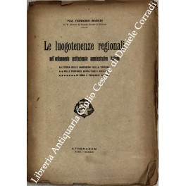 L'istituto giuridico dell'autarchia. Contributo al