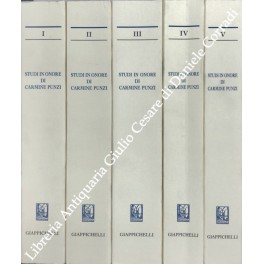 Studi in onore di Carmine Punzi Studi in onore di Carmine Punzi