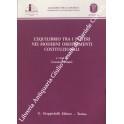 L'equilibrio tra i poteri nei moderni ordinamenti costituzionali