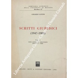 Scritti giuridici