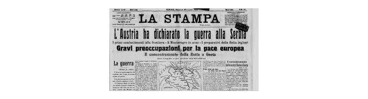 Storia d'Europa 1914-1918