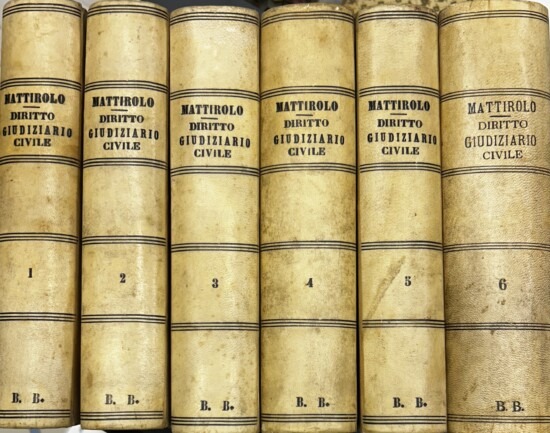 Trattato di diritto giudiziario civile italiano