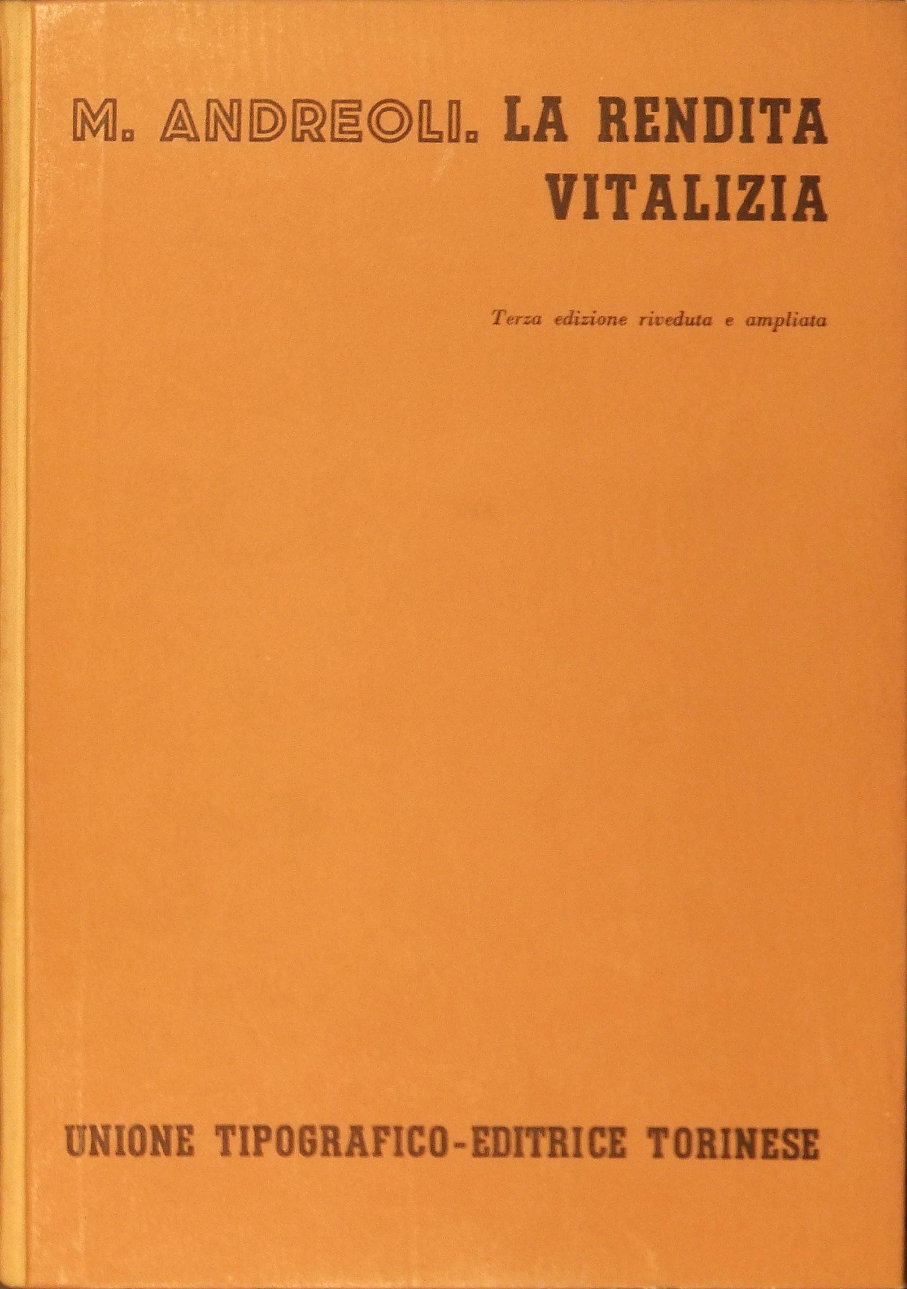 La rendita vitalizia