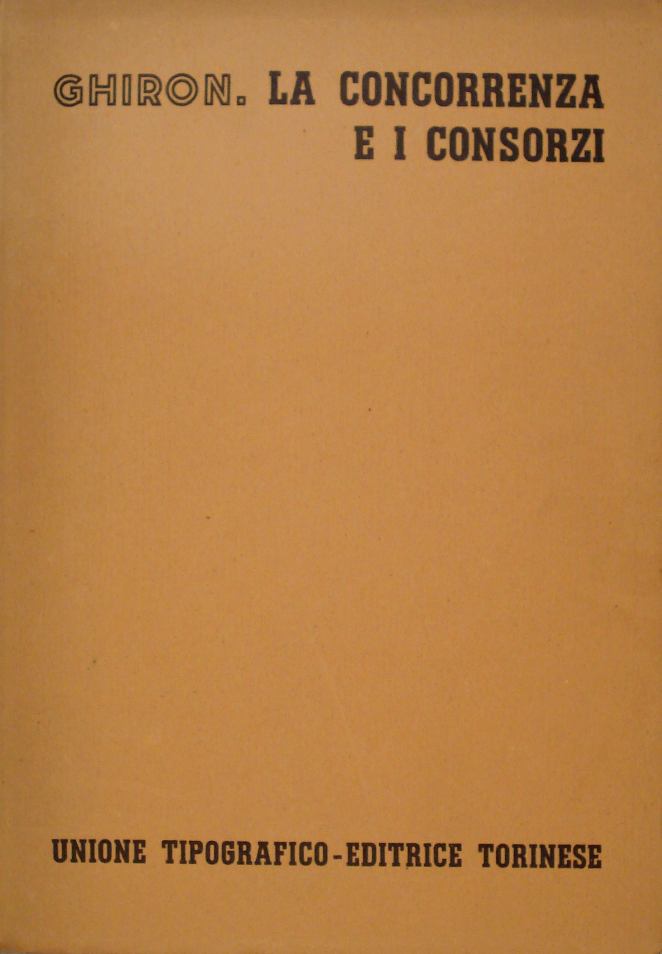 La concorrenza e i consorzi