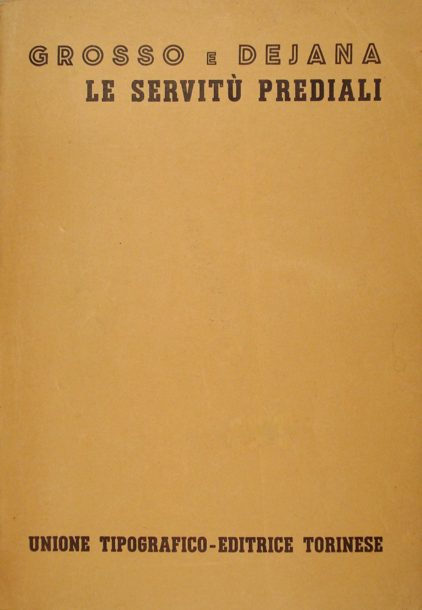 Le servitù prediali