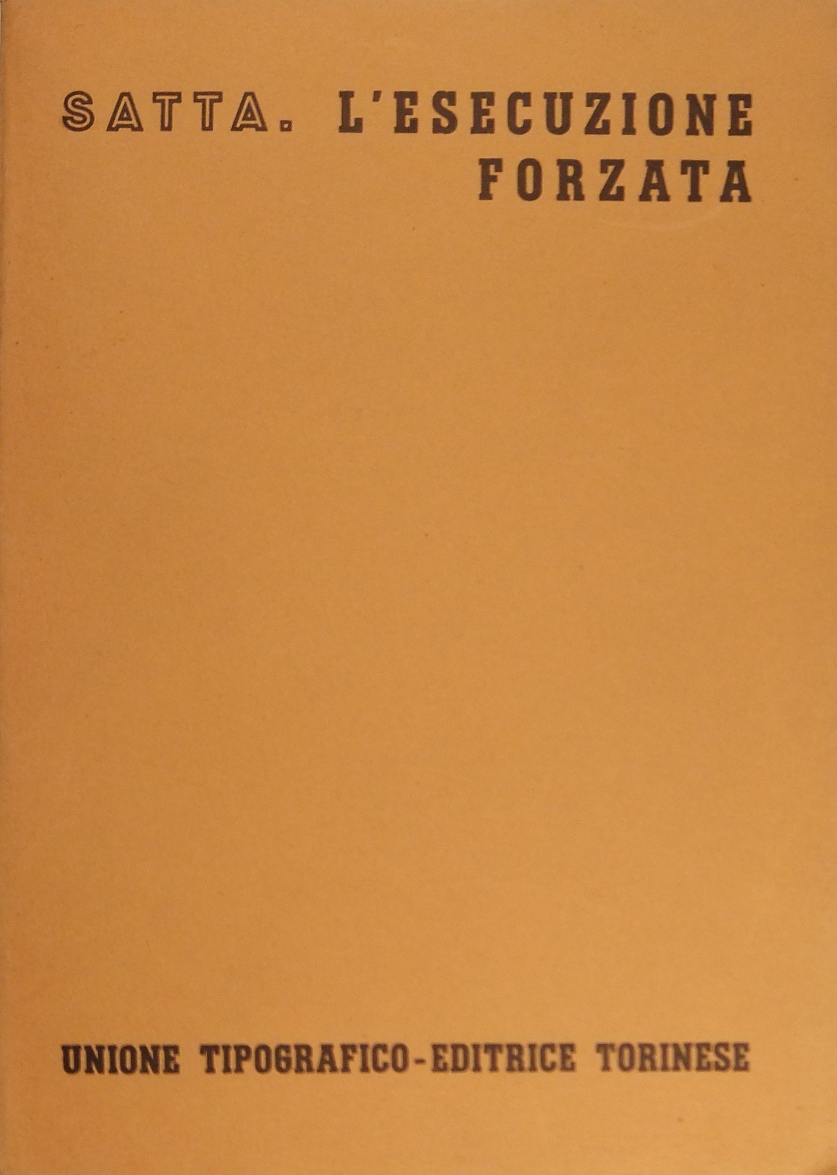 L'esecuzione forzata