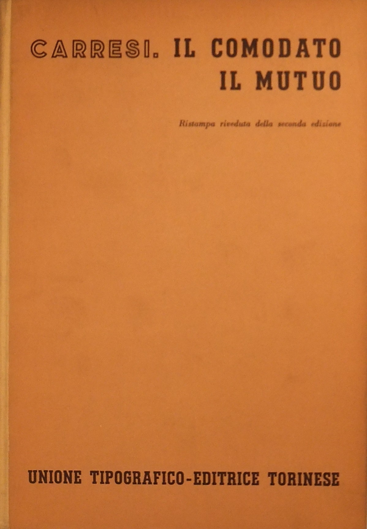 Il comodato. Il mutuo