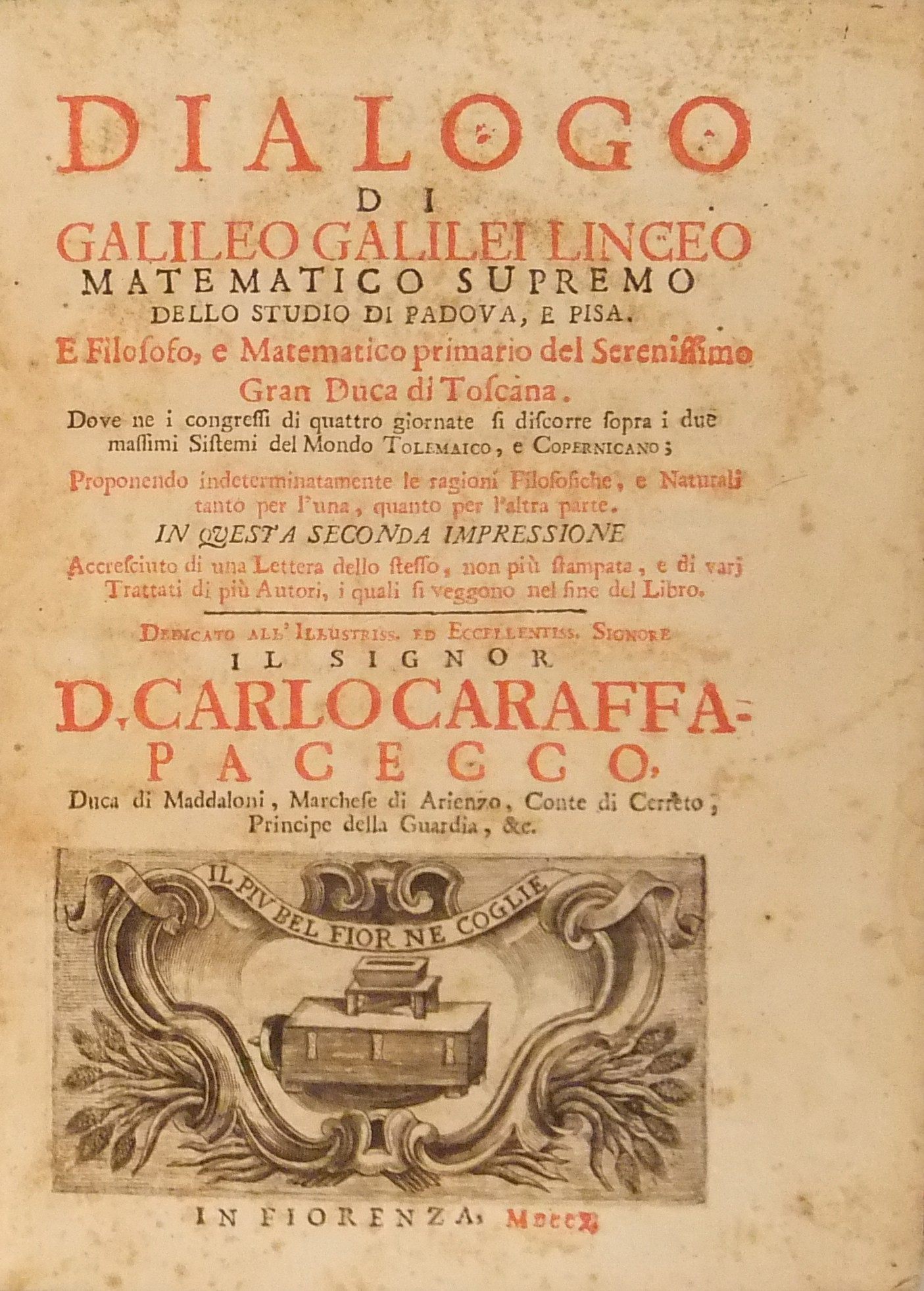 Dialogo. Dove ne i congressi di quattro giornate s