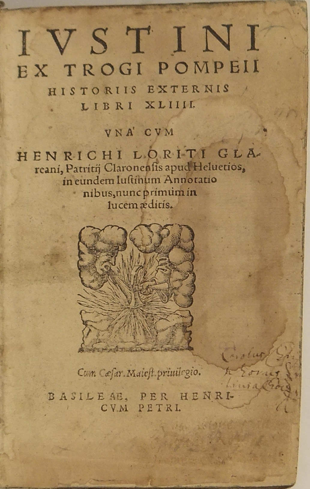 Iustini ex Trogi Pompeii Historiis externis libri