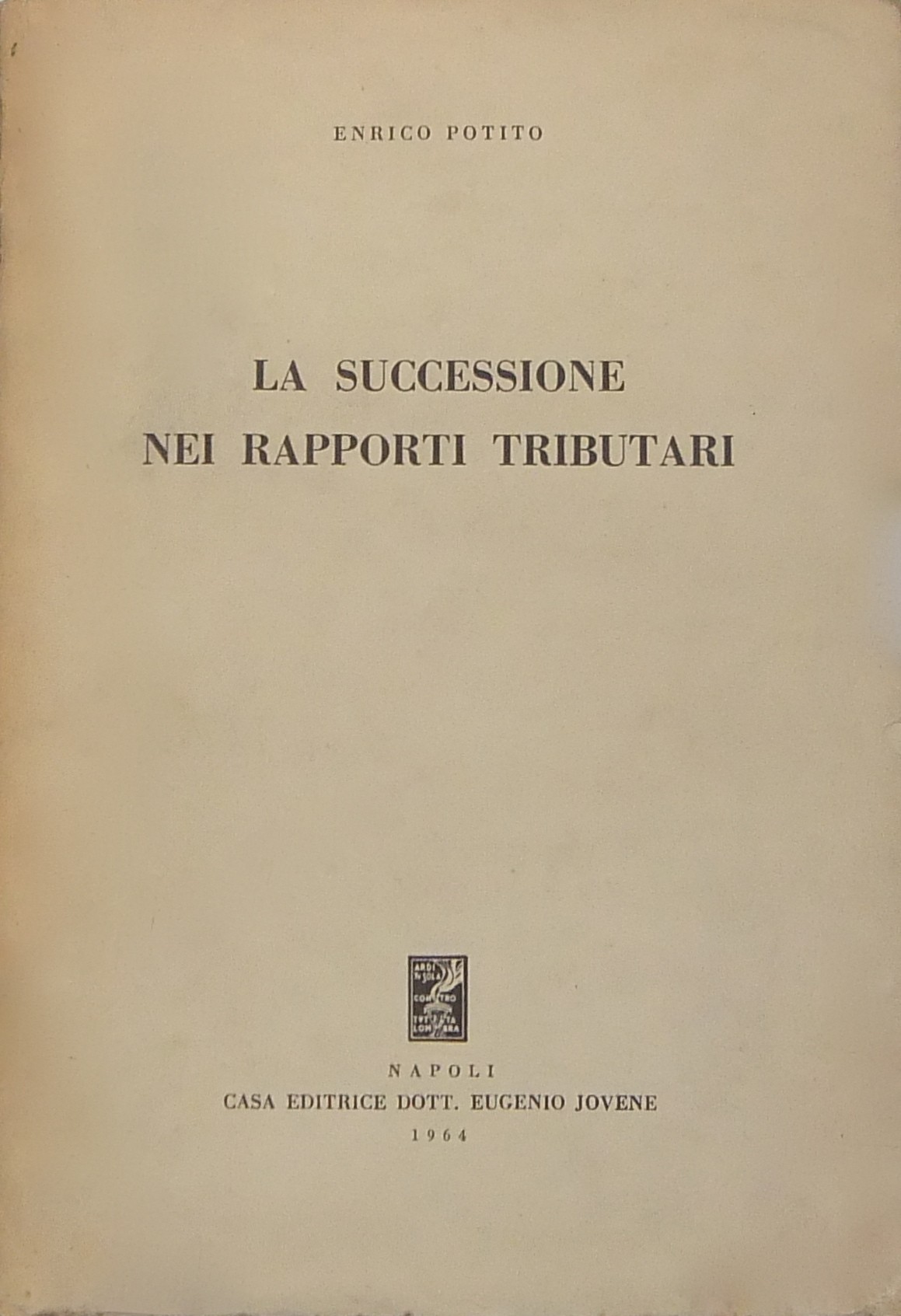 La successione nei rapporti tributari