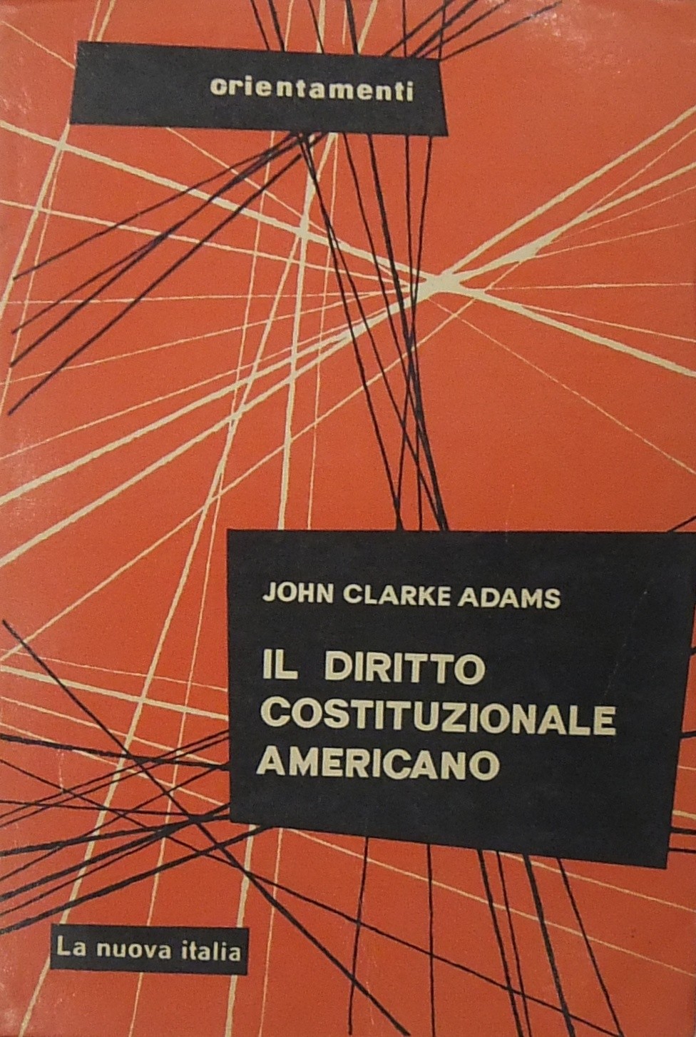 Il diritto costituzionale americano. Linee essenzi