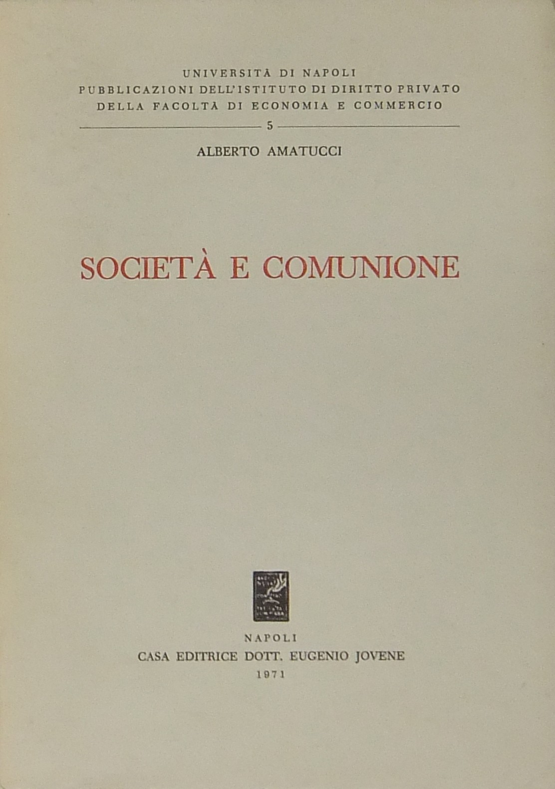 Società e comunione