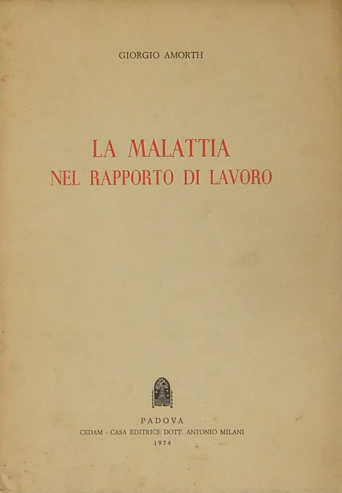 La malattia nel rapporto di lavoro