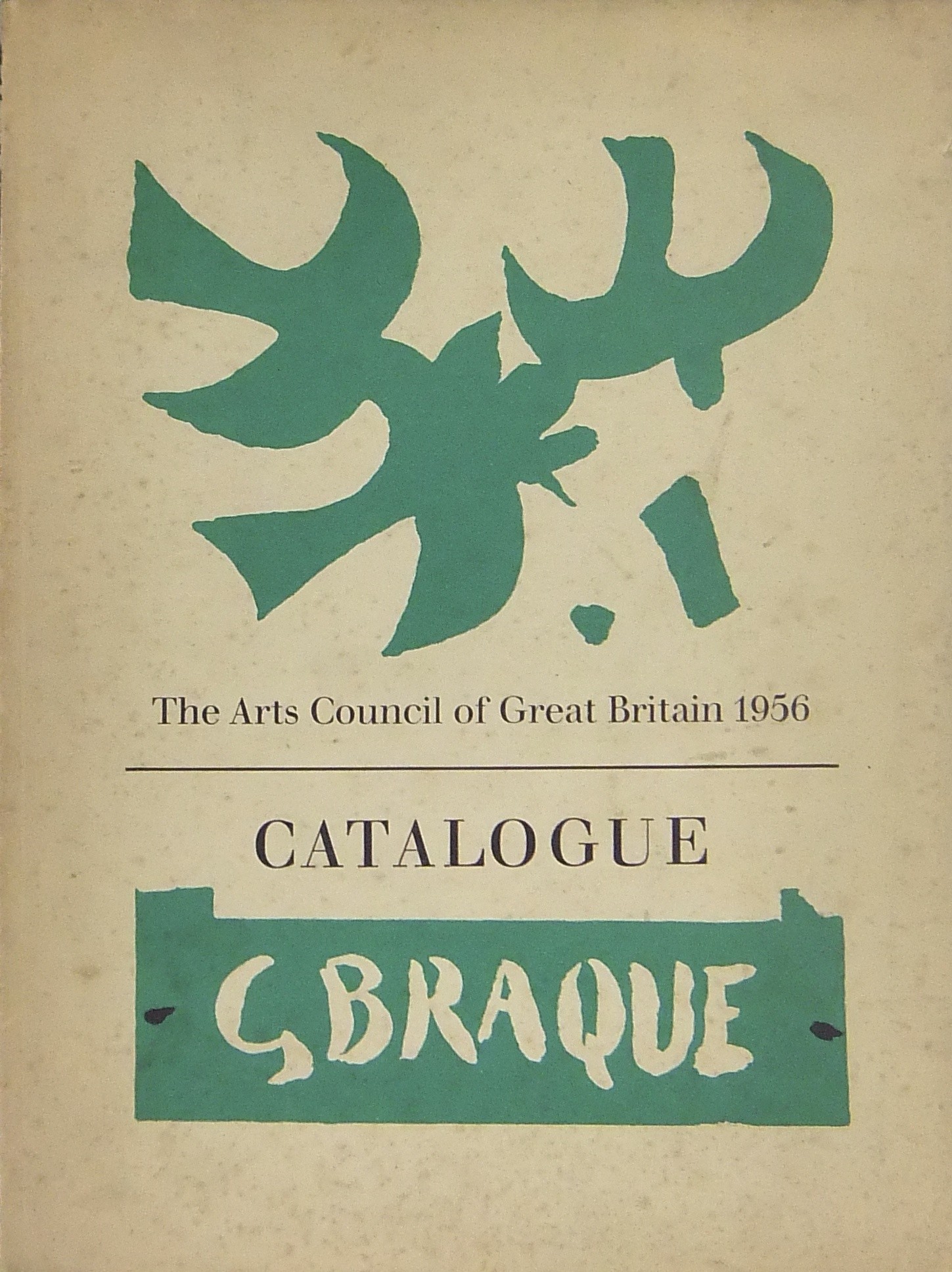 Georges Braque. An exhibition of paintings arrange