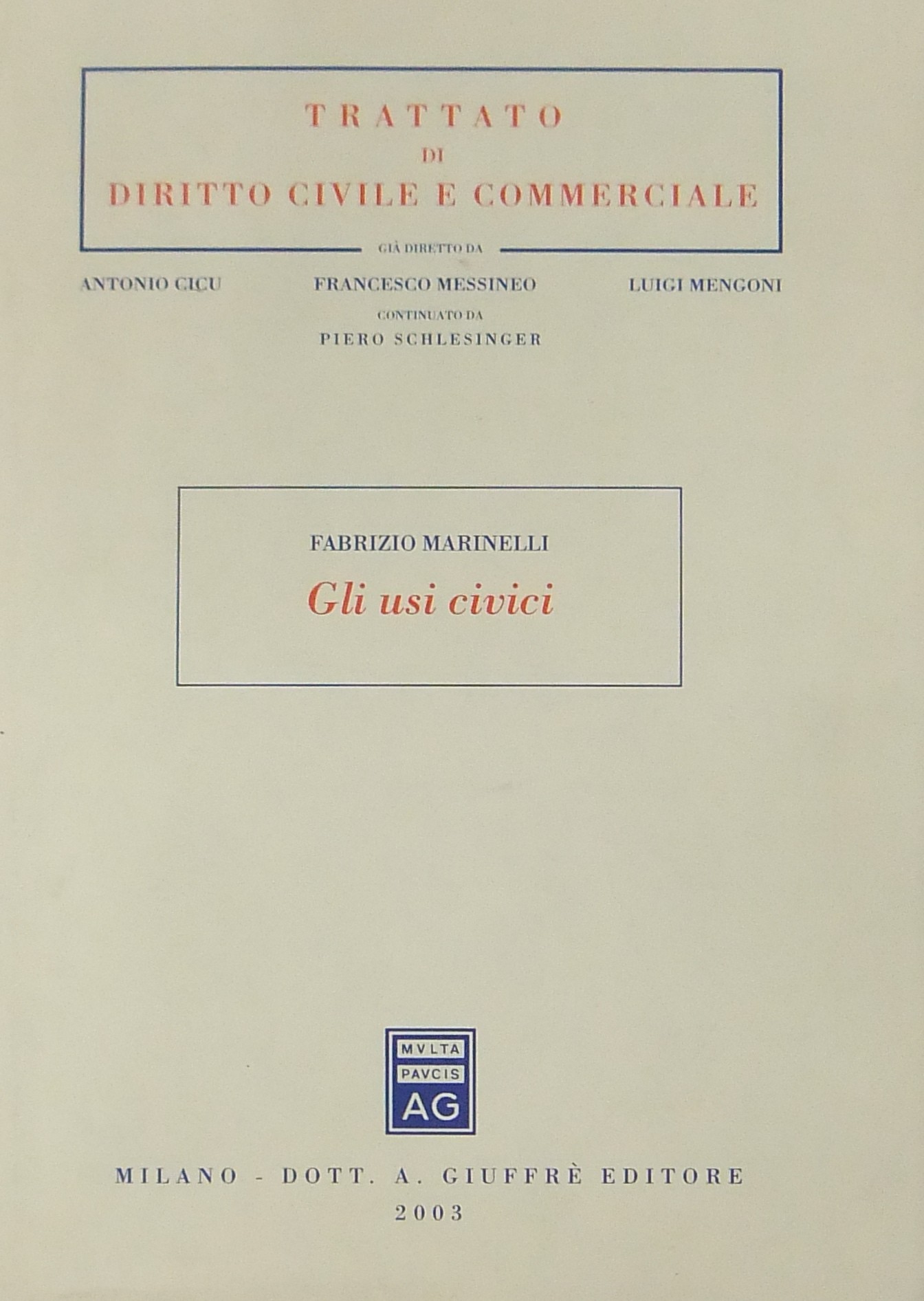 Gli usi civici