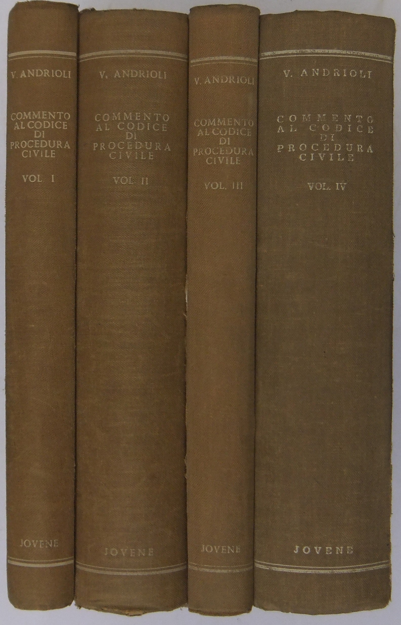 Commento al codice di procedura civile. Vol. I - D