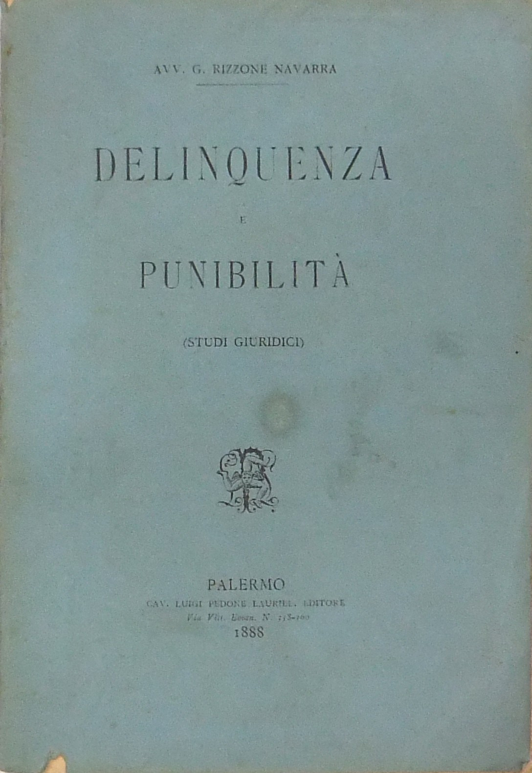 Delinquenza e punibilità (studi giuridici)