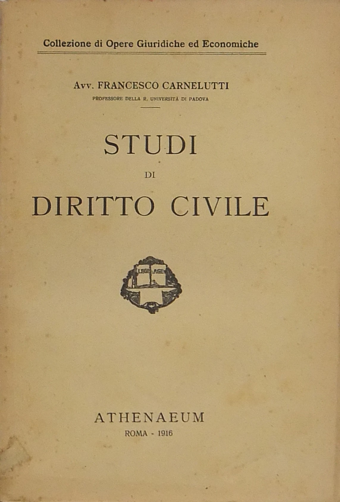 Studi di diritto civile