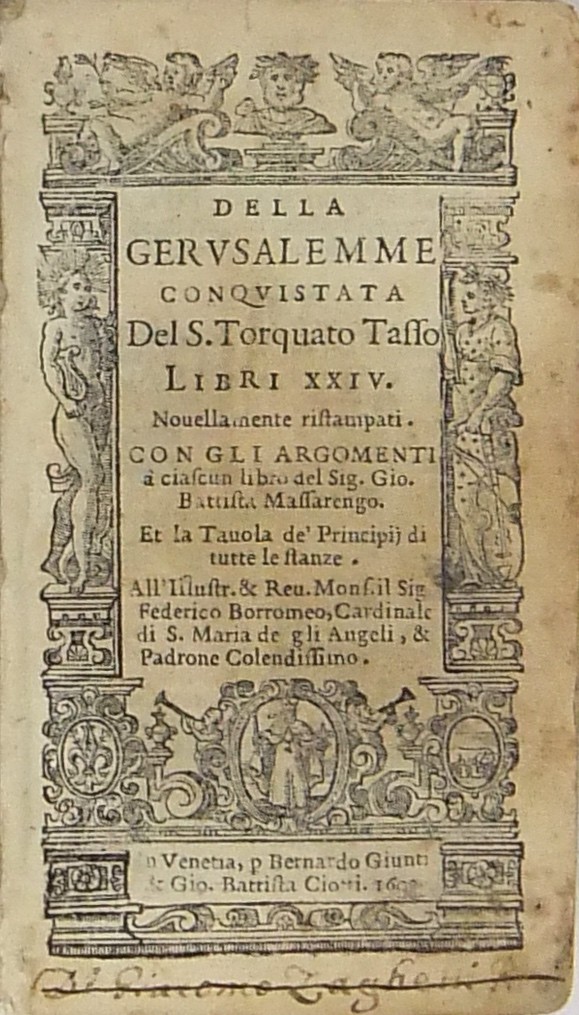 Della Gerusalemme conquistata. Libri XXIV novellam